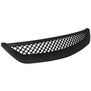 Coolstuffguru Compatible with Honda Civic Ex Dx Lx 2/4dr Black Type R Style Front Grille