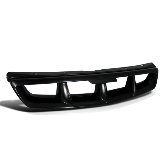 Coolstuffguru Compatible with Honda Civic Ex Dx Lx Black Mugen Style Front Grille
