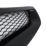 Coolstuffguru Compatible with Honda Civic Ex Dx Lx Black Type R Style Metal Mesh Front Hood Grille