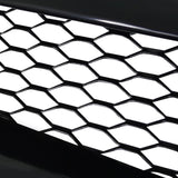 Coolstuffguru Compatible with Honda Civic Ex Dx Lx Black Type R Style Metal Mesh Front Hood Grille