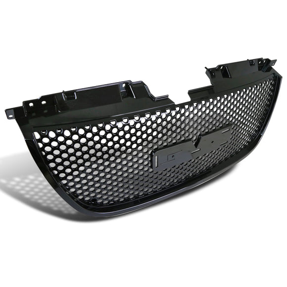 Coolstuffguru Compatible with GMC Yukon Denali Hybrid Black Round Hole Style Front Upper Hood Grille