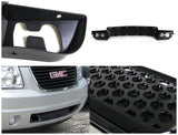 Coolstuffguru Compatible with GMC Yukon Denali Hybrid Black Round Hole Style Front Lower Hood Grille