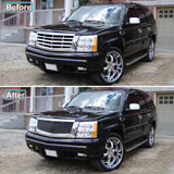 Coolstuffguru Front Mesh Grille Chrome Compatible with Cadillac Escalade Ext Esv