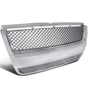 Coolstuffguru Compatible with Ford Explorer Sport Trac Chrome Mesh Hood Grill Honeycomb Grille