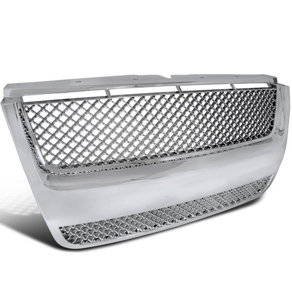 Coolstuffguru Compatible with Ford Explorer Sport Trac Chrome Mesh Hood Grill Honeycomb Grille