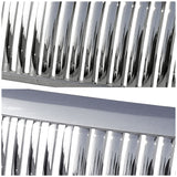Coolstuffguru Compatible with Ford F150 Xl Xlt Stx Fx 4 2 Crew, Ext., Stan., Cab, Chrome Vertical Front Grille