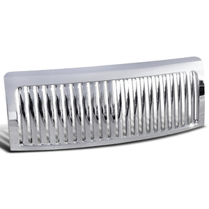 Coolstuffguru Compatible with Ford F150 Xl Xlt Stx Fx 4 2 Crew, Ext., Stan., Cab, Chrome Vertical Front Grille