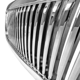 Coolstuffguru Compatible with Ford F150 F-150 Xl Xlt Expedition Chrome Vertical Front Grille