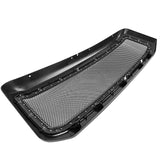 Coolstuffguru Compatible with Ford F250 F350 Super Duty Excursion SS Rivet Mesh Front Bumper Hood Grille Black