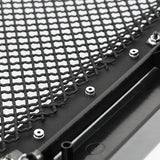 Coolstuffguru Compatible with Ford F250 F350 Super Duty Excursion SS Rivet Mesh Front Bumper Hood Grille Black