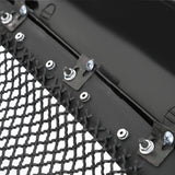 Coolstuffguru Compatible with Ford F250 F350 Super Duty Excursion SS Rivet Mesh Front Bumper Hood Grille Black