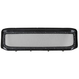 Coolstuffguru Compatible with Ford F250 F350 Super Duty Excursion Black Mesh Rivet Style SS Bumper Hood Grille