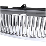Coolstuffguru Compatible with Gmc Sierra Sl Sle Slt Pickup Truck Chrome Vertical Front Grill Grille