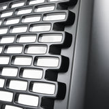 Coolstuffguru Compatible with GMC Sierra Denali Round Hole Matte Black Upper Front Grill Grille