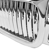 Coolstuffguru Compatible with Gmc Sierra 2500 Light Duty 00 06 Yukon Xl Chrome Vertical Front Grille