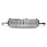 Coolstuffguru Compatible with Gmc Sierra 2500 Light Duty 00 06 Yukon Xl Chrome Vertical Front Grille