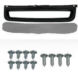 Coolstuffguru Compatible with Volkswagen Jetta Bora Black Front Grille W/ Aluminum Mesh