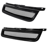 Coolstuffguru Compatible with Volkswagen Jetta Bora Black Front Grille W/ Aluminum Mesh