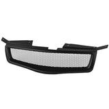 Coolstuffguru Compatible with Nissan Maxima 1PC Black ABS Front Bumper Upper Mesh Hood Grille