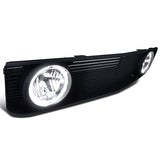 Coolstuffguru Compatible with Ford Mustang Base 2DR Coupe Convertible+Black Grille+Halo Fog Lights