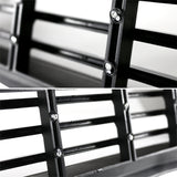 Coolstuffguru CA Edition Front Upper Front Bumper+Lower Grille Compatible with Ford Mustang GT 2015-2017