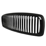Coolstuffguru Compatible with Dodge Ram 1500 Ram 2500 3500 Black Vertical Front Grille