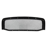 Coolstuffguru Compatible with Dodge Ram 1500 2500 3500 Glossy Black Mesh Style Front Hood Grille 1PC