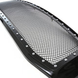 Coolstuffguru Compatible with Dodge Ram 1500 2500 3500 Black Rivet Style SS Wire Mesh Grille+Shell