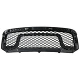 Coolstuffguru Compatible with Dodge Ram 1500 Pickup Matte Black Bumper Rebel Style Front Hood Grill Grille