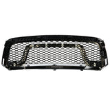 Coolstuffguru Compatible with Dodge Ram 1500 Pickup Chrome Bumper Honeycomb Rebel Style Hood Grill Grille