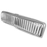 Coolstuffguru Compatible with Dodge Ram St Slt 1500 Chrome Vertical Front Grill Grille