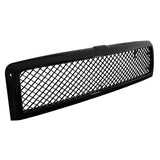 Coolstuffguru Compatible with Dodge Ram 1500 2500 3500 Pickup Glossy Black ABS Front Bumper Hood Grille Grill