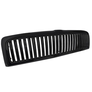 Coolstuffguru Compatible with Dodge Ram St Slt 1500 2500 3500 Black Vertical Front Grille