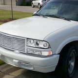 Coolstuffguru Compatible with Chevy S10 / Blazer Chrome Billet Front Bumper Grill 1PC Grille