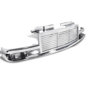 Coolstuffguru Compatible with Chevy S10 / Blazer Chrome Billet Front Bumper Grill 1PC Grille