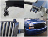 Coolstuffguru Compatible with Chevy Chevrolet Silverado Classic Model Lt Ls Black Vertical Grille