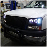 Coolstuffguru Compatible with Chevy Chevrolet Silverado Classic Model Lt Ls Black Vertical Grille