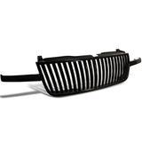 Coolstuffguru Compatible with Chevy Chevrolet Silverado Classic Model Lt Ls Black Vertical Grille