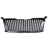 Coolstuffguru Compatible with Chevy Silverado Avalanche 1500/2500/3500HD Black Vertical Front Hood Grill Grille