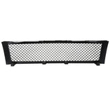 Coolstuffguru Compatible with Chevy Silverado 1500 Glossy Black Front Bumper Hood Mesh Grille Grill ABS 1 PC