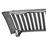 Coolstuffguru Compatible with Chevy Chevrolet Silverado 1500 Lt Ls, Black Vertical Front Hood Grille