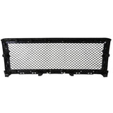 Coolstuffguru Compatible with Chevy Silverado 1500 Black ABS Front Bumper Mesh Hood Grill Grille