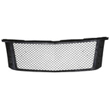 Coolstuffguru Compatible with Chevy Tahoe Suburban SUV Glossy Black ABS Front Bumper Mesh Hood Grill Grille