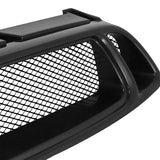 Coolstuffguru Compatible with Subaru Impreza WRX Black Halo LED Projector Headlights+Mesh Hood Grille