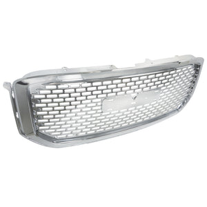 Coolstuffguru Compatible with GMC Yukon Yukon XL Denali Style 1PC Chrome Front Hood Grille