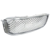 Coolstuffguru Compatible with GMC Yukon Yukon XL Denali Style 1PC Chrome Front Hood Grille