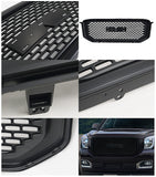 Coolstuffguru Compatible with GMC Yukon Yukon XL Denali Style 1PC Matte Black Front Hood Grille