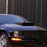 Coolstuffguru Compatible with Ford Mustang Gt Style Front Hood Scoop Black