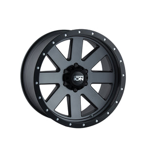1 X ION 134 20X10 5-127 83.82 Hub -19 Offset Black Wheel Rim