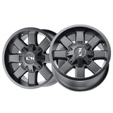 1 X ION 141 17X9 8-170 125.2 Hub 18 Offset Black Wheel Rim